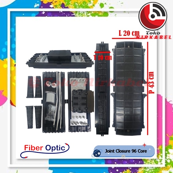 Fiber Optic Joint Closure 96 Core | Joint Closure FO 96 Core FTTH