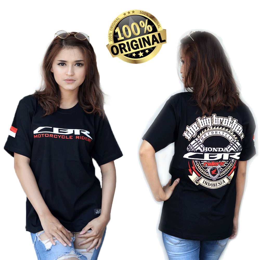 Kaos Racing CBR 250rr kaos Cbr 150r baju kaos motor pria tangan pendek Kaos distro motor original