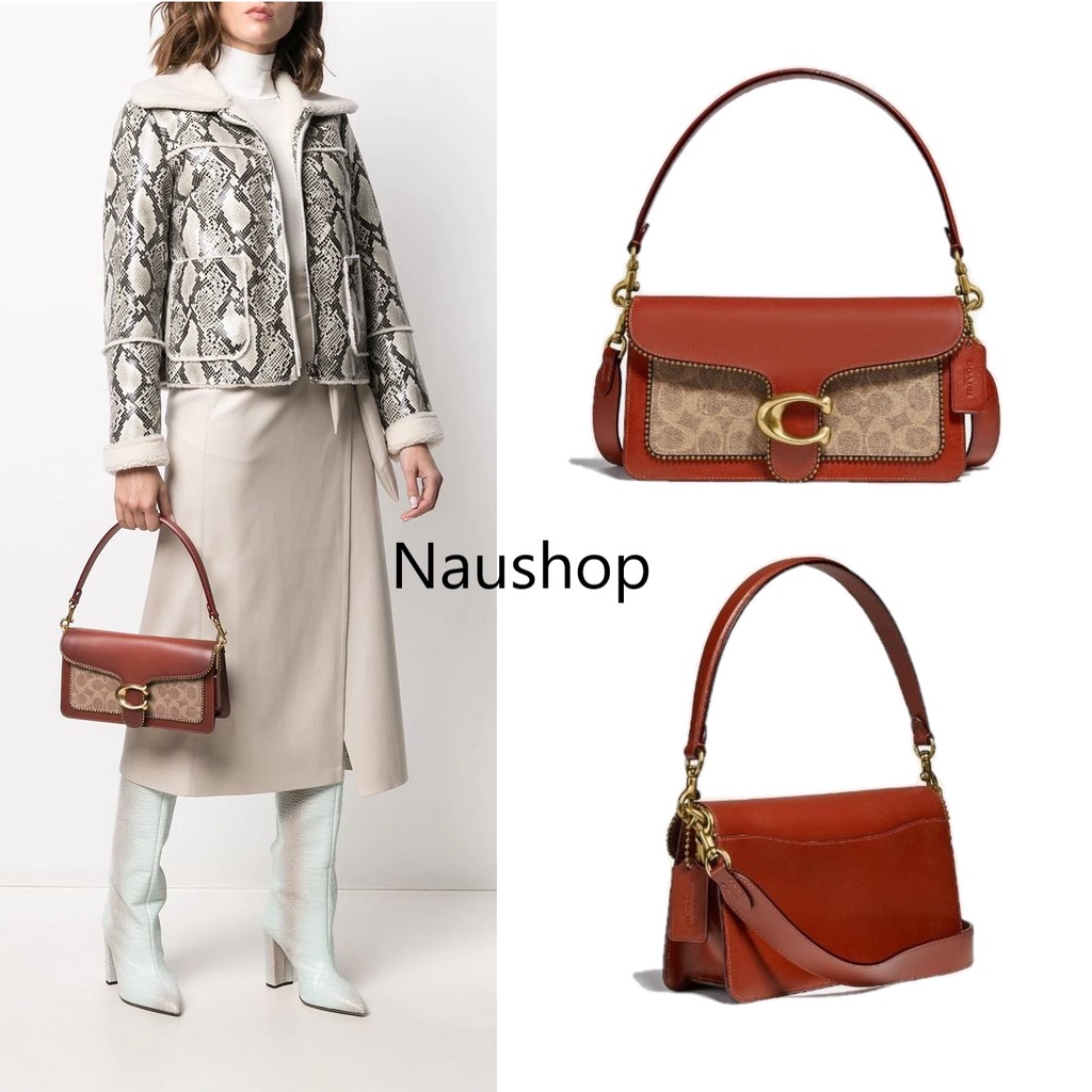 Tas Coach 6793 Original Tabby Shoulder Bag 26 Beadchain Tan Rust