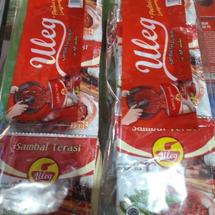 

Sambel Uleg sachet (1 renceng isi 10 sachet)