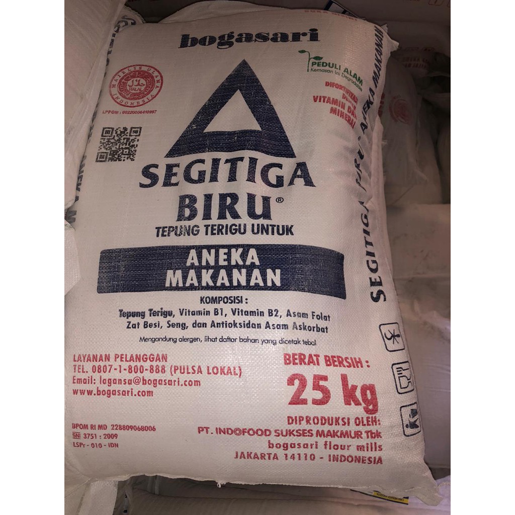 

Terigu Segitiga Biru Kemasan Repack 1 kg