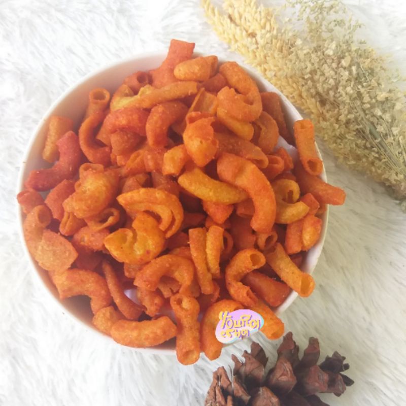 

(Youracha) Makaroni Pedas 250gr / Snack Cemilan / Makaroni Daun Jeruk