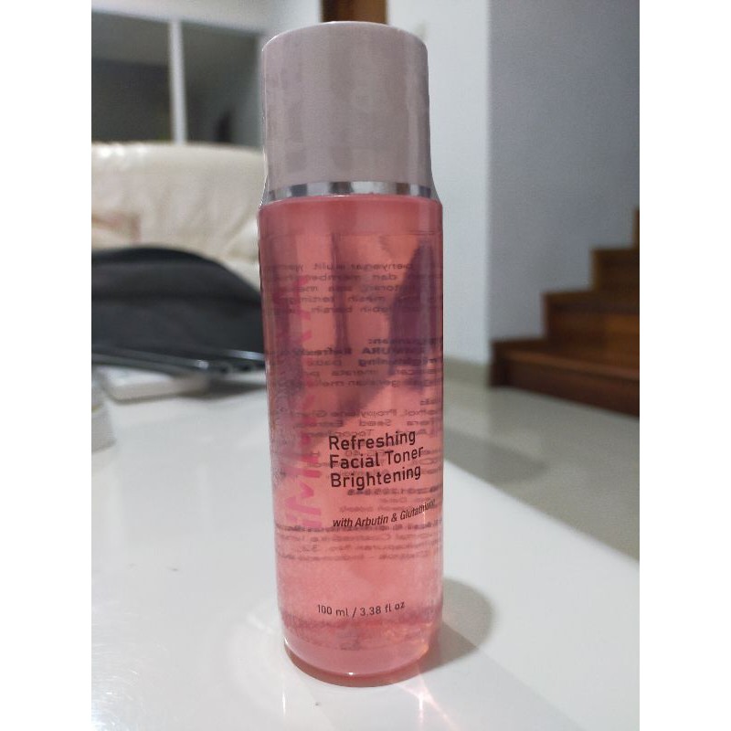 immura toner brightening with arbutin & gluthation reg bpom
