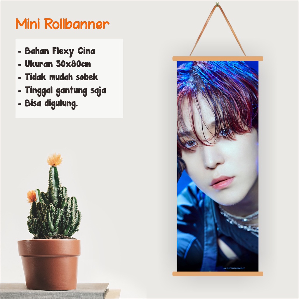 MINI ROLL BANNER ATEEZ YUNHO