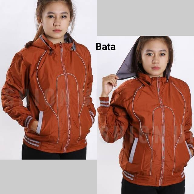 Jaket Distro Original Stylish Bisa Bolak Balik Jaket Motor Wanita