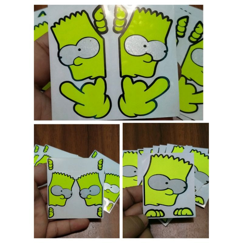 STICKER SIMPSON CUTTING