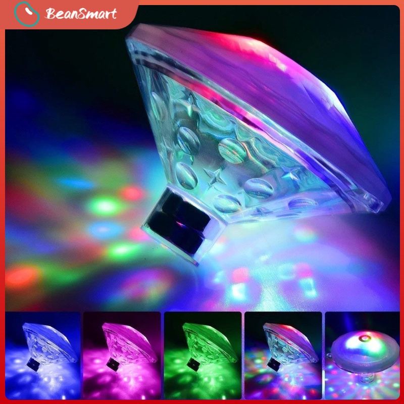 ♥Ready Stock♥Floating Underwater Lamp RGB LED Light Glow Show Swimming Pool Tub Spa Lighting