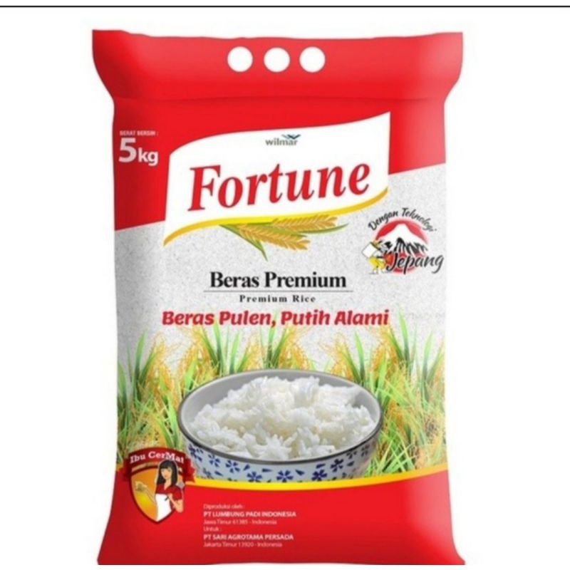 

Beras Fortune 5kg Premium