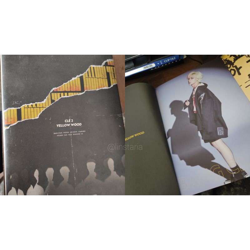 Stray Kids - Yellow Wood album only Bangchan page