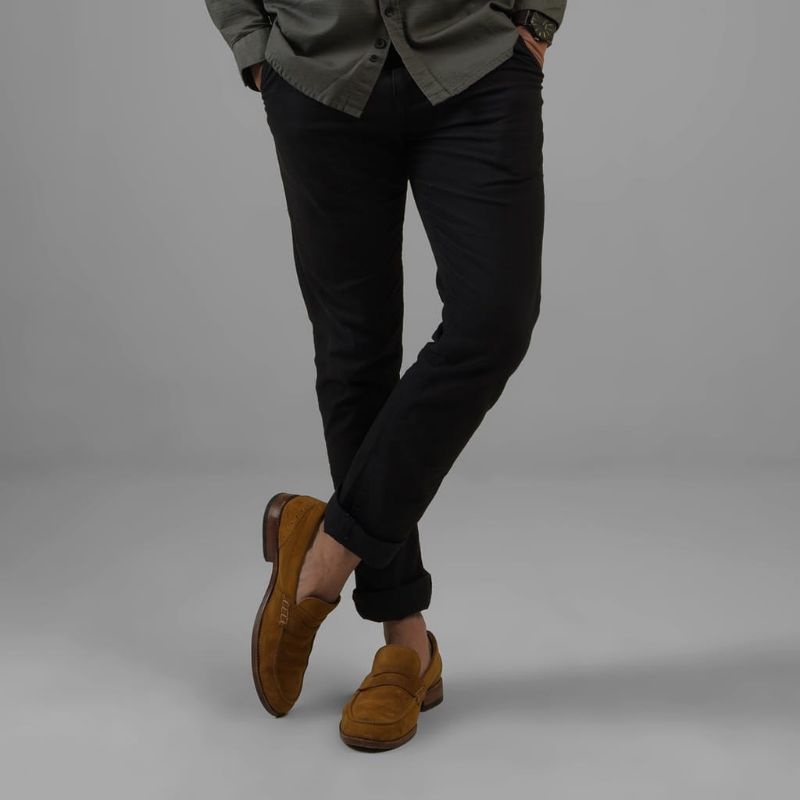AQA17 Chino Pants Sirius Black