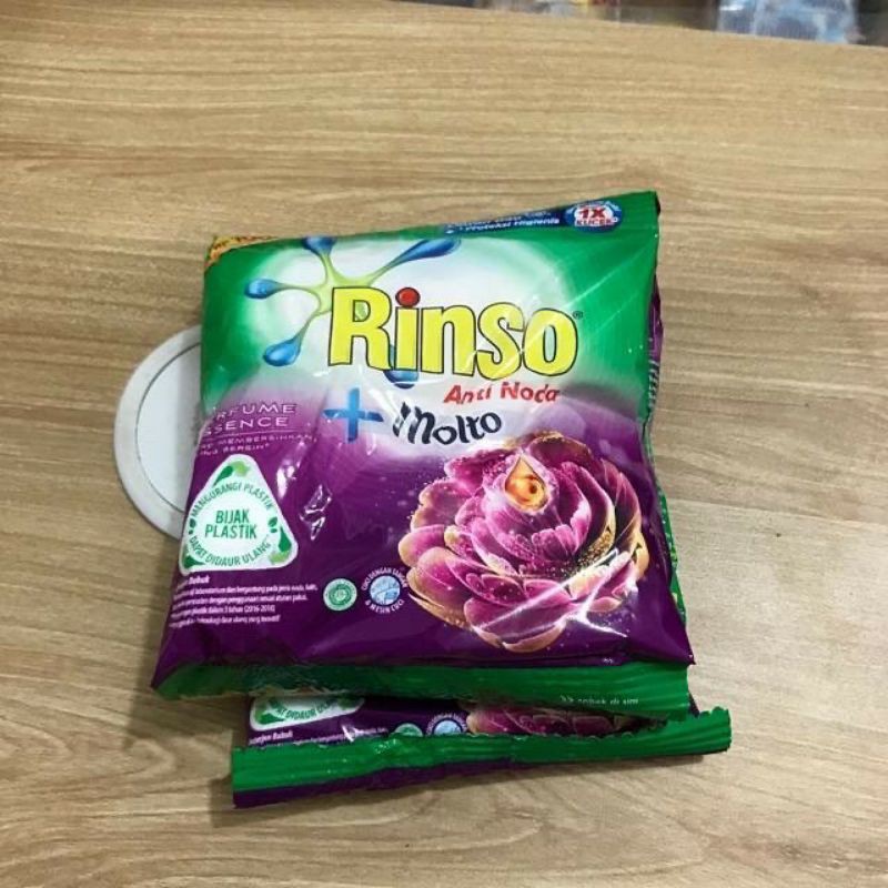 

Rinso bubuk rencengan
