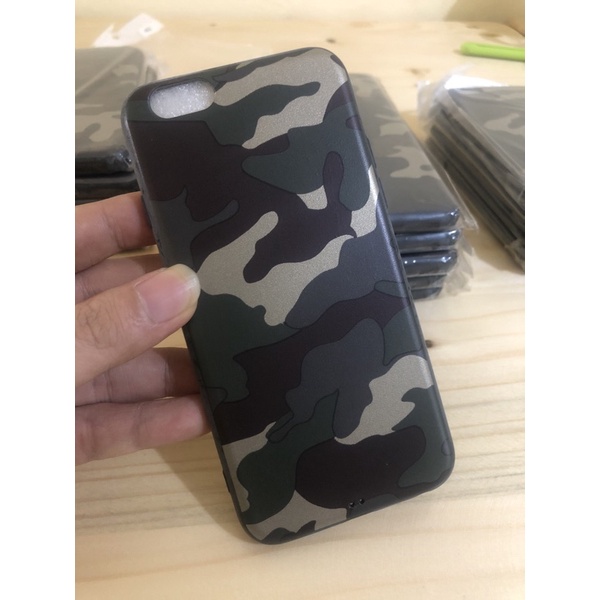 Soft Case murah Army loreng Iphone X iphone 6 dan oppo F3