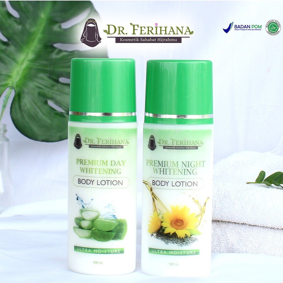 PREMIUM DAY WHITENING BODY LOTION + PREMIUM NIGHT WHITENING BODY LOTION