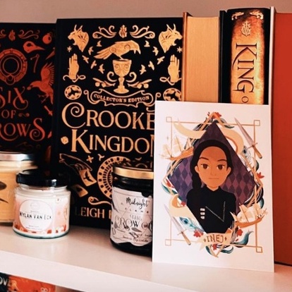 

Inej Ghafa, The Dregs, Six of Crows - Character Art Print