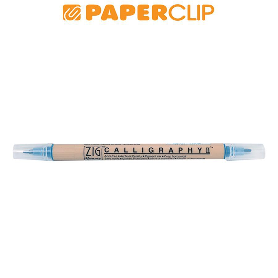 

PEN BRUSH ZIG KURETAKE MS-3500 CALLIGRAPHY II 092 STEEL GRAY