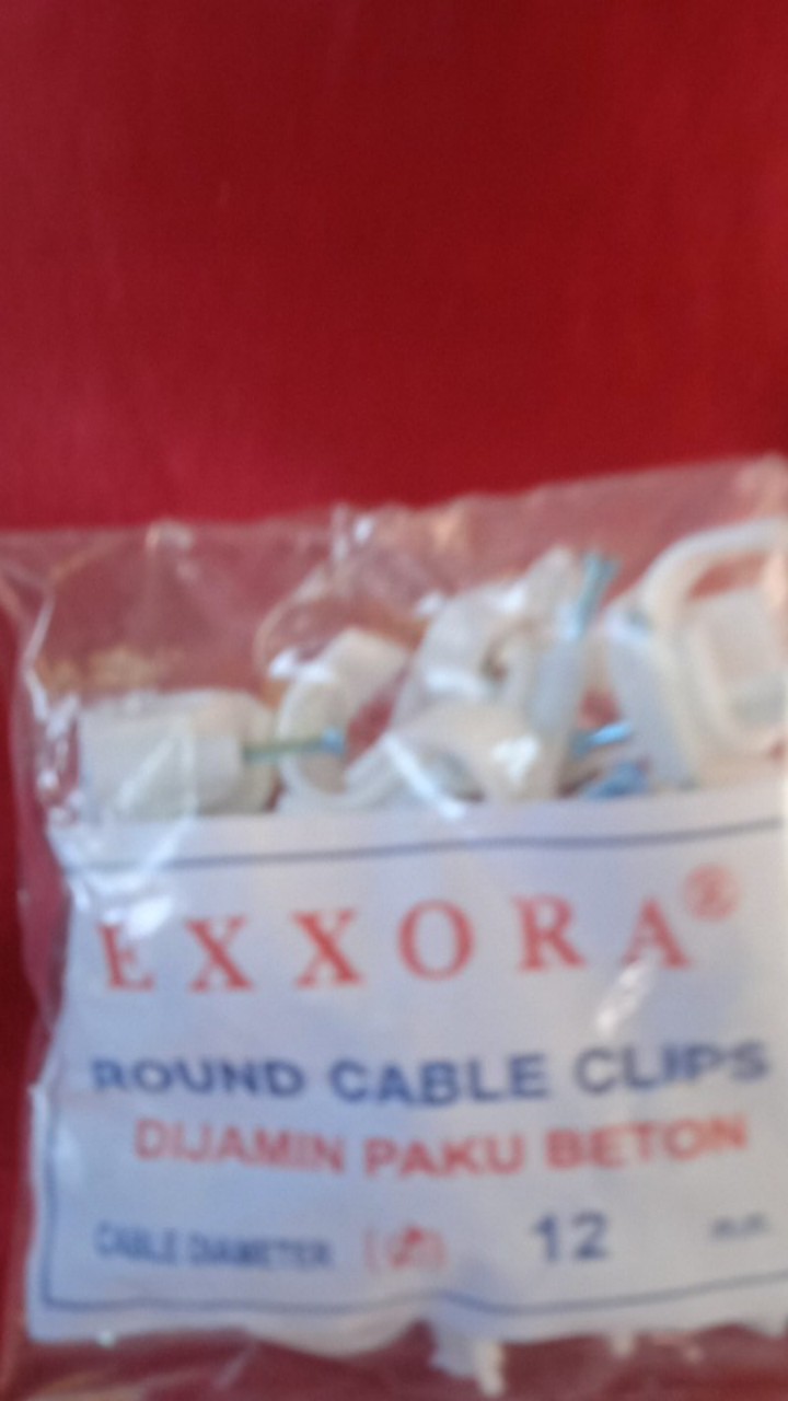 Mitra88sby Klem Kabel Listrik Exxora ( Paku Klem ) Beton