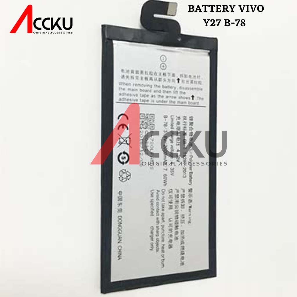 BATTERY VIVO Y27 BATERAI VIVO B-78 - Y27 ORIGINAL