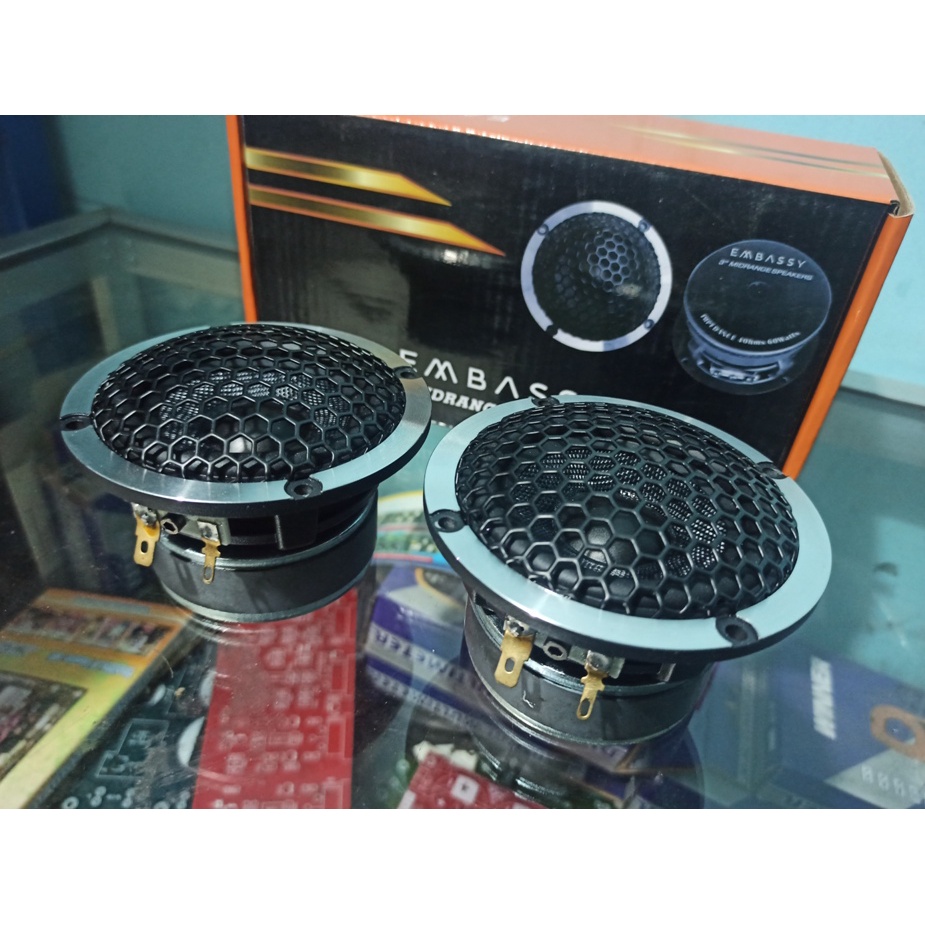 SPEAKER MIDRANGE EMBASSY 3INCH MANTAP 60W JERNIH