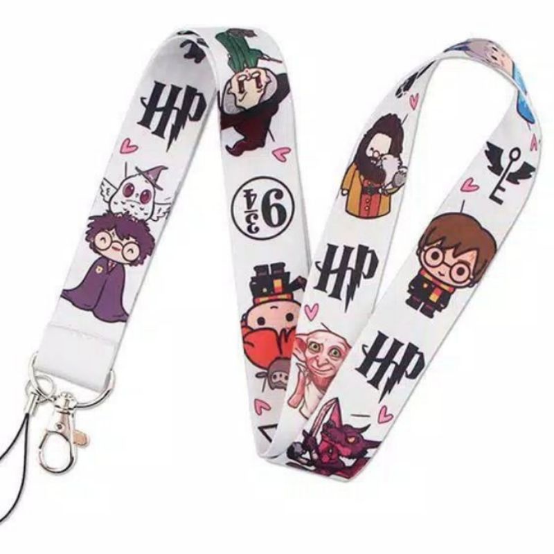 Lanyard Tali Gantungan Leher ID Card Harry Potter Printing