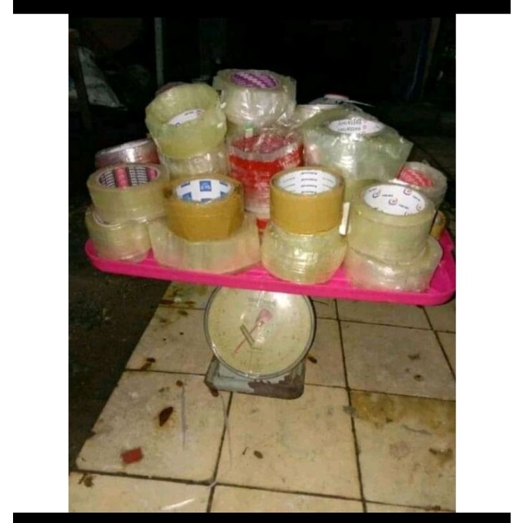 solasi/lakban kiloan murah layak pakai