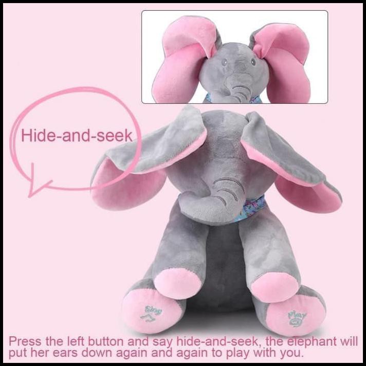 singing stuffed elephant