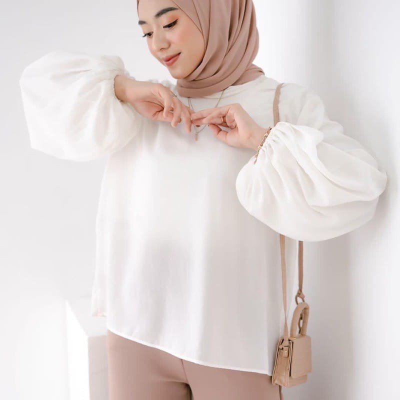 DISKON KALINA BLOUSE - atasan murah / blouse murah / atasan wanita / blouse wanita / atasan cantik