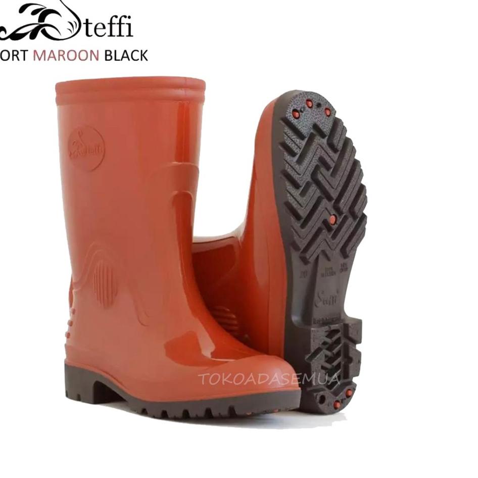 SEPATU PRIA BOOTS PENDEK BERKEBUN STEFFY UKURAN 39-42 / SEPATU BOOTS PENDEK /  ▫ Aba31au22ᴱ