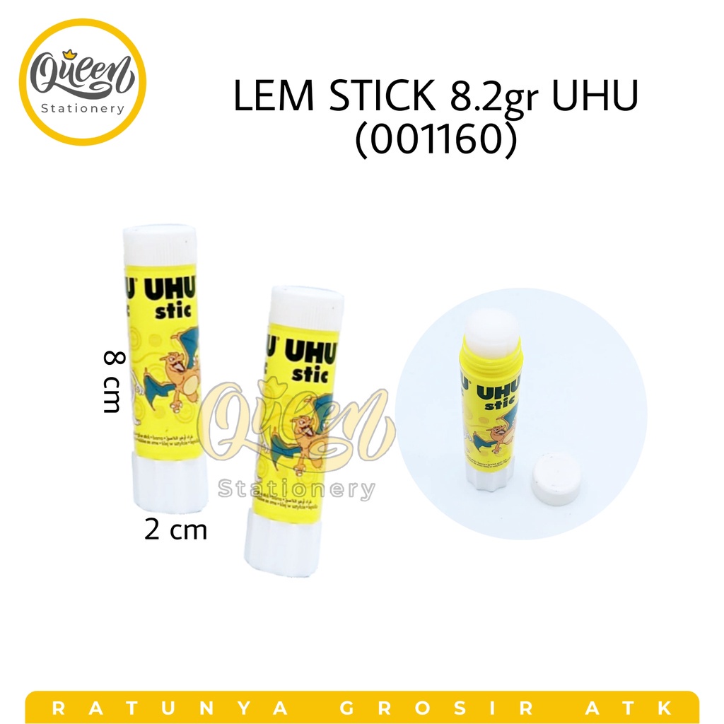 

1 PCS LEM STICK 8.2GR UHU / LEM KERTAS / LEM MURAH / LEM STIK (001160)