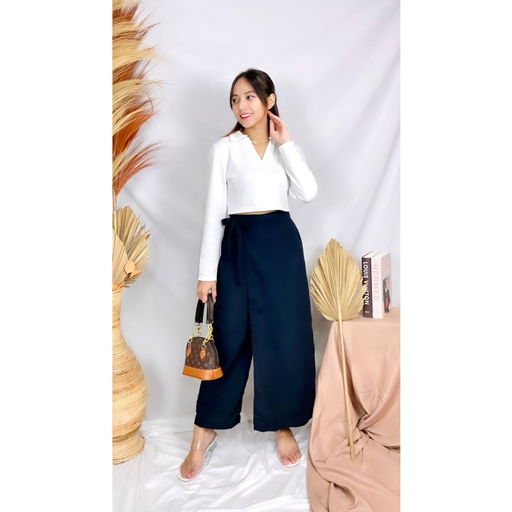 Rx Fashion - LIVA KULOT LAYER HITS OOTD SELEBGRAM FASHION GROSIR MURAH WANITA - NN