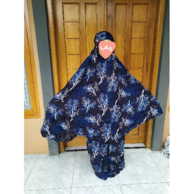 Mukena Bali Motif Akar