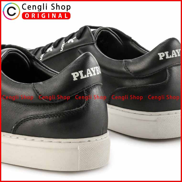 SEPATU PLAYBOY SNEAKER CASUAL PRIA ORIGINAL KULIT ASLI TERBARU PLK4