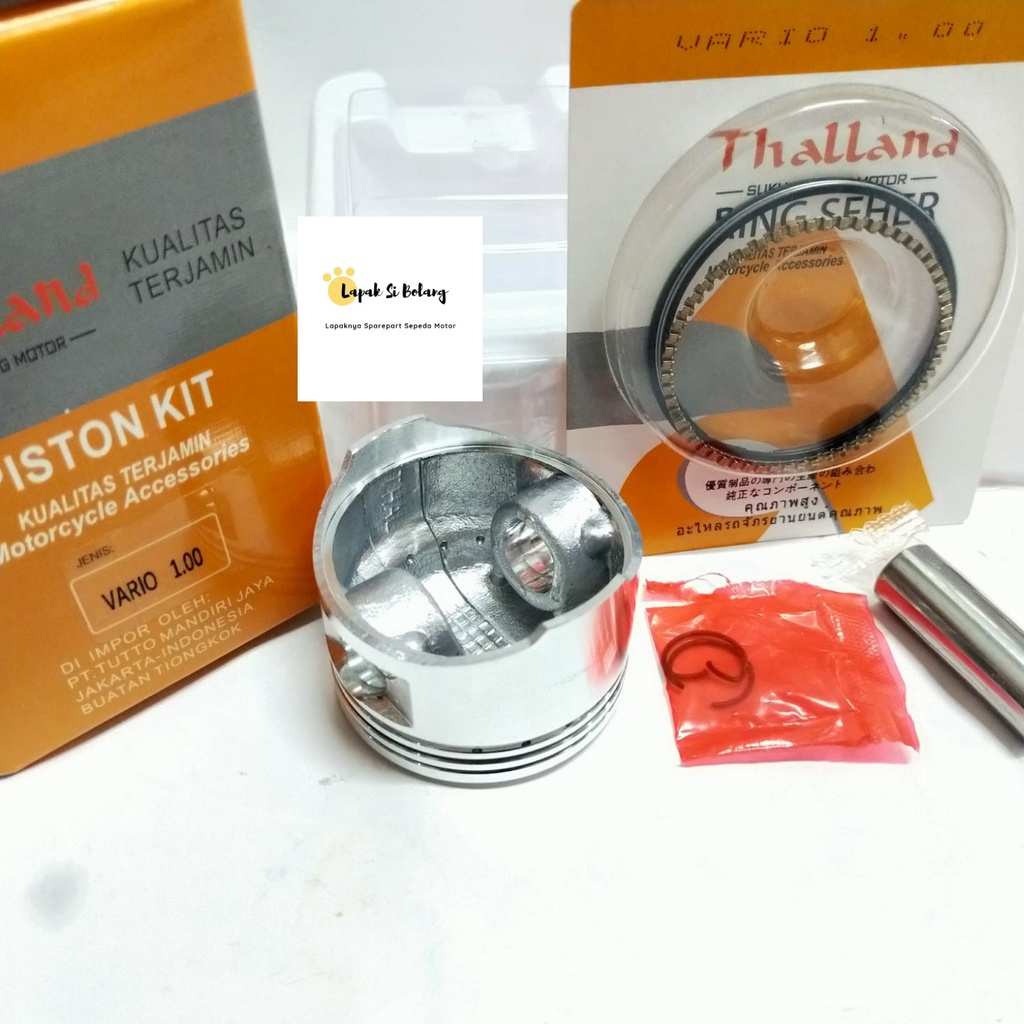 PISTON KIT SEHER RING SET HONDA VARIO SCOOPY SPACY MODEL KARBU OS STD 25 50 75 100