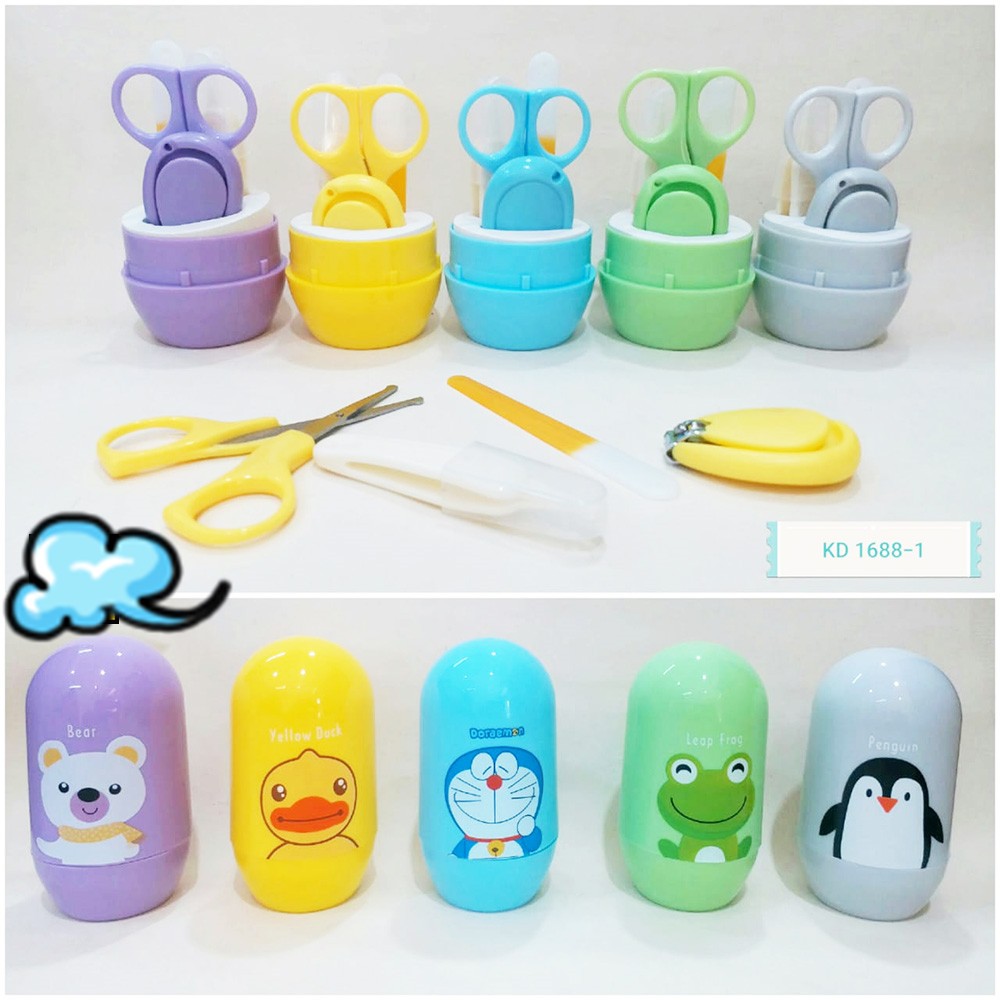 Gunting kuku set bayi nail kit set Kandila Makassar