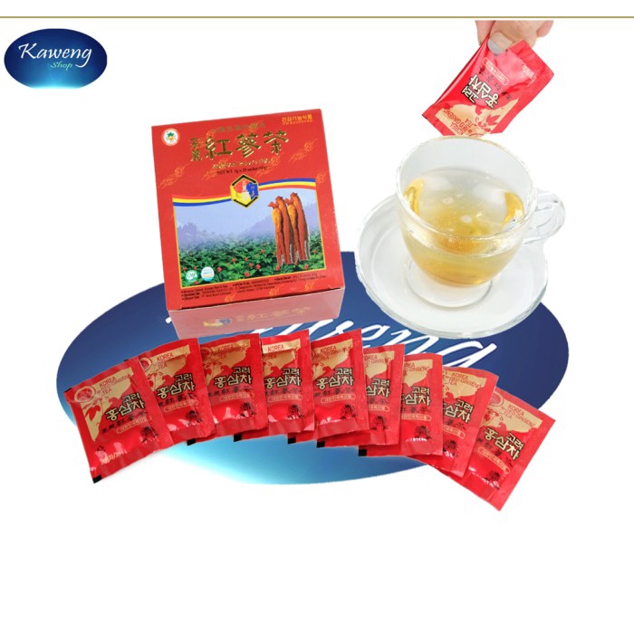 

COD TEH RED GINSENG KOREA (KOREAN RED GINSENG TEA) 20 Sachets - 20 sachets