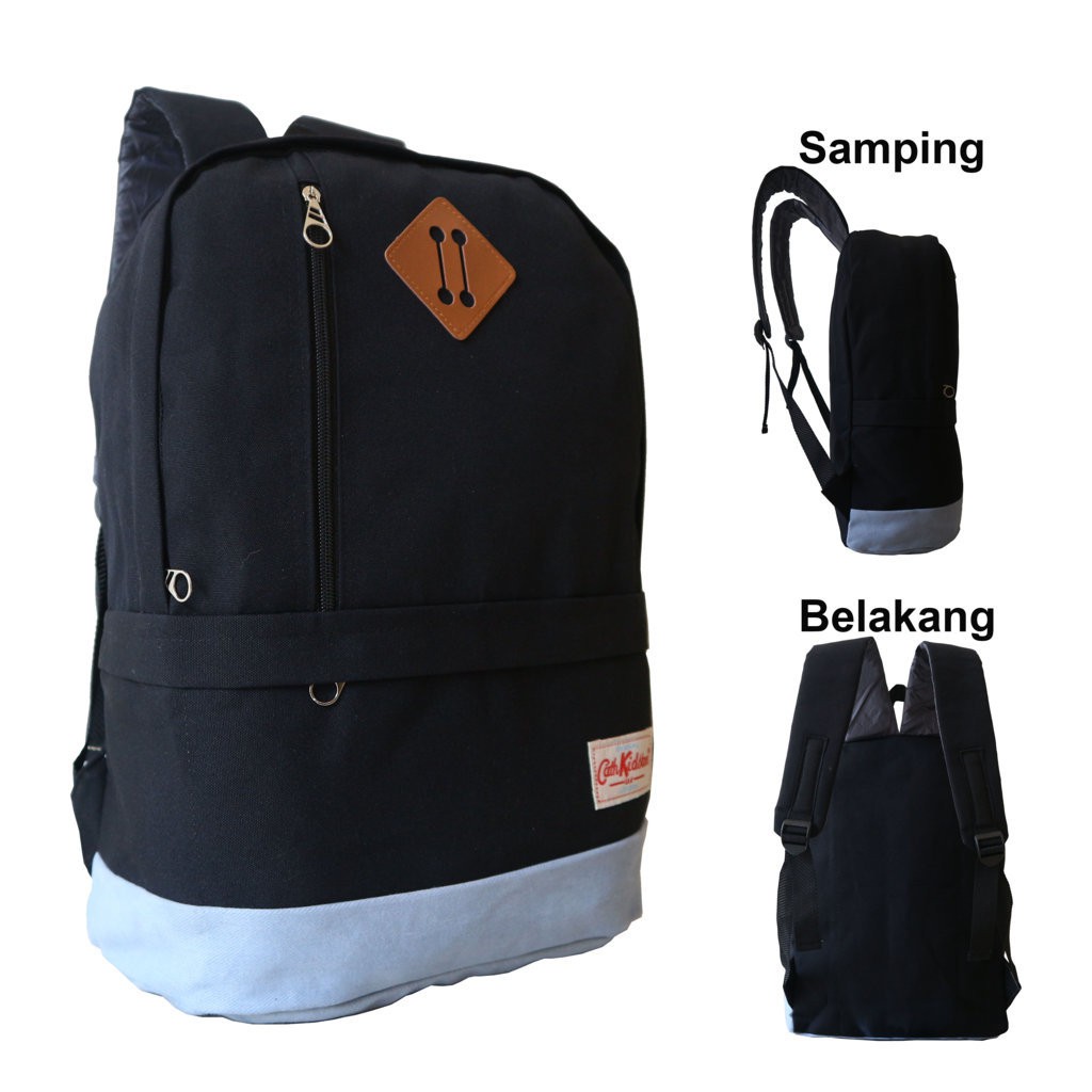 Tas Ransel Distro Biru Backpack Sekolah Kuliah Murah Bagus Awet Elegan Cewek Cowok Backpack Kerja Pria Wanita Hangout Camping Travelling Bahan Awet Tebal Harga Termurah Terlaris