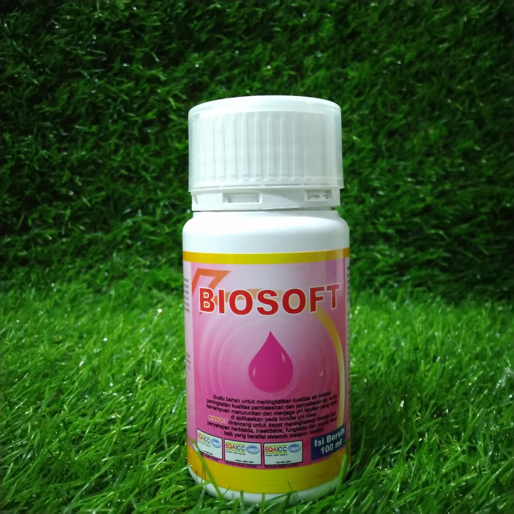Biosoft isi 100ml/ Pengikat logam berat /Penurun Ph air/Penembus/Perekat /Perata untuk tanaman