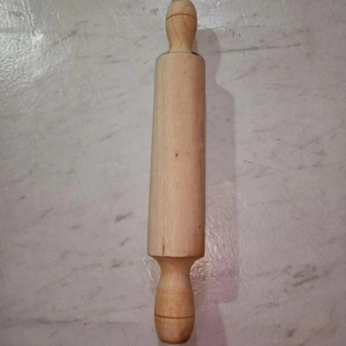 

Rolling Pin Kue / Gagang Polos / Gilingan Adonan / Rollpin Kayu 33cm