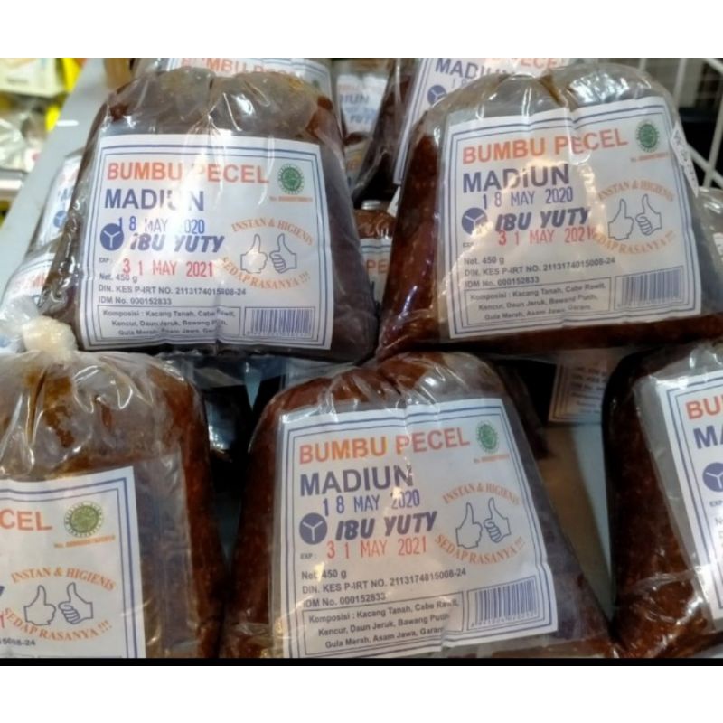 

Bumbu pecel madium bu tuty 450gram