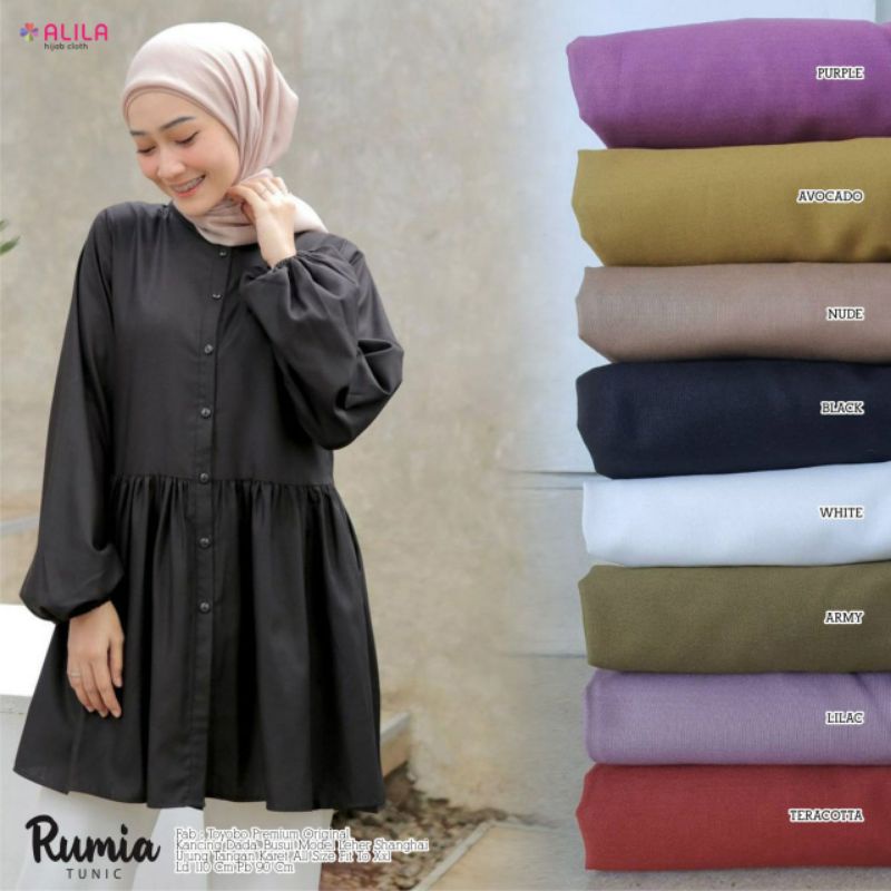 RUMIA TUNIK Busui Friendly by Alila Hijab Cloth