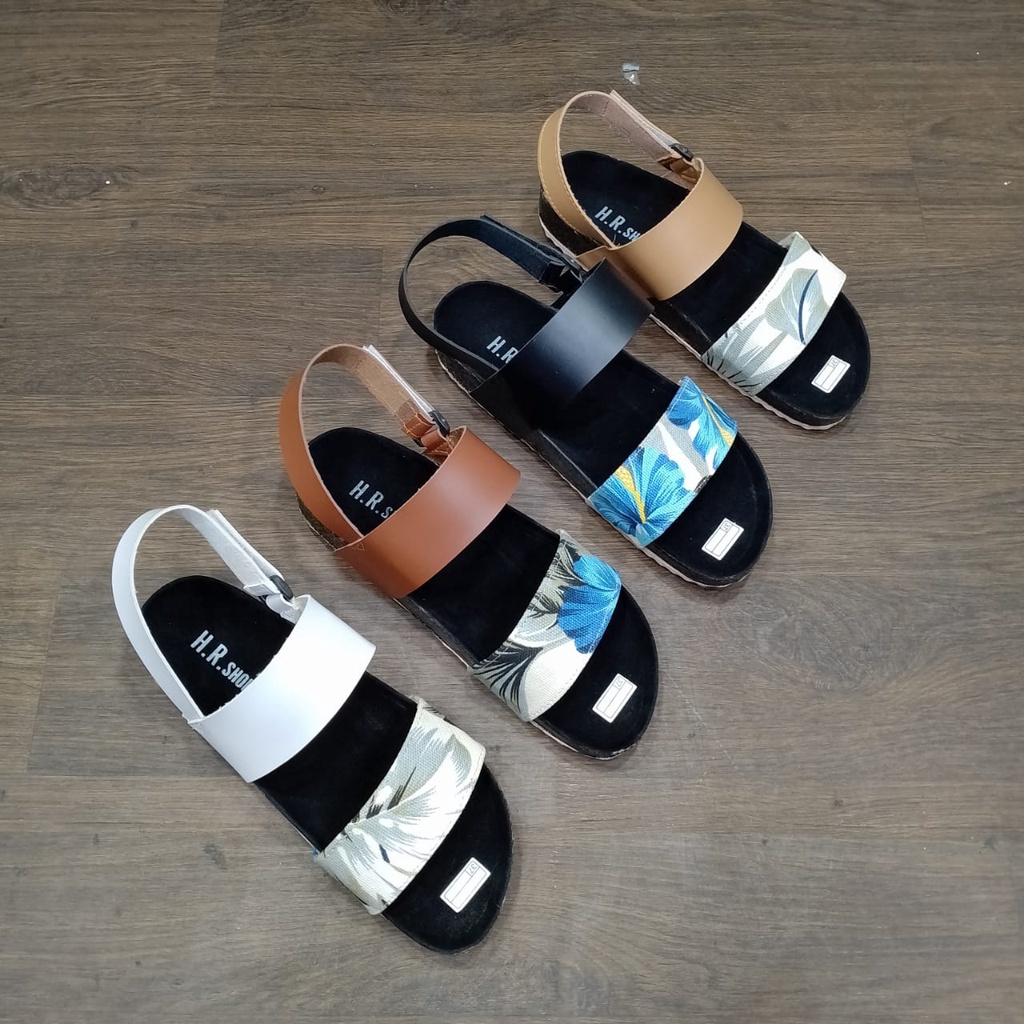 Sandal Tali Wanita Birken Casual Terbaru NESANH - FRISKA