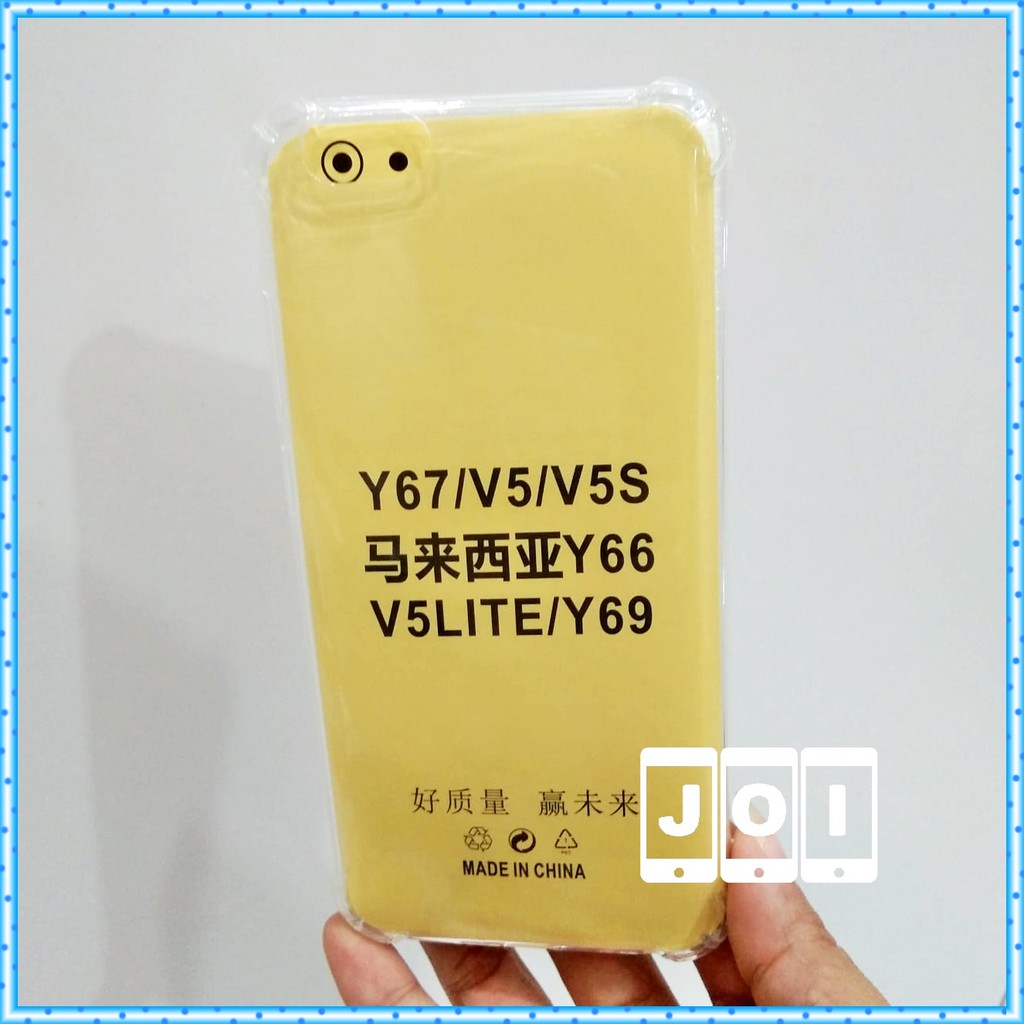 Anti Crack Vivo V5 / V5S / V5 LITE / Y67 / Vivo 1601 Softcase Bening Soft Jelly Silikon JOI