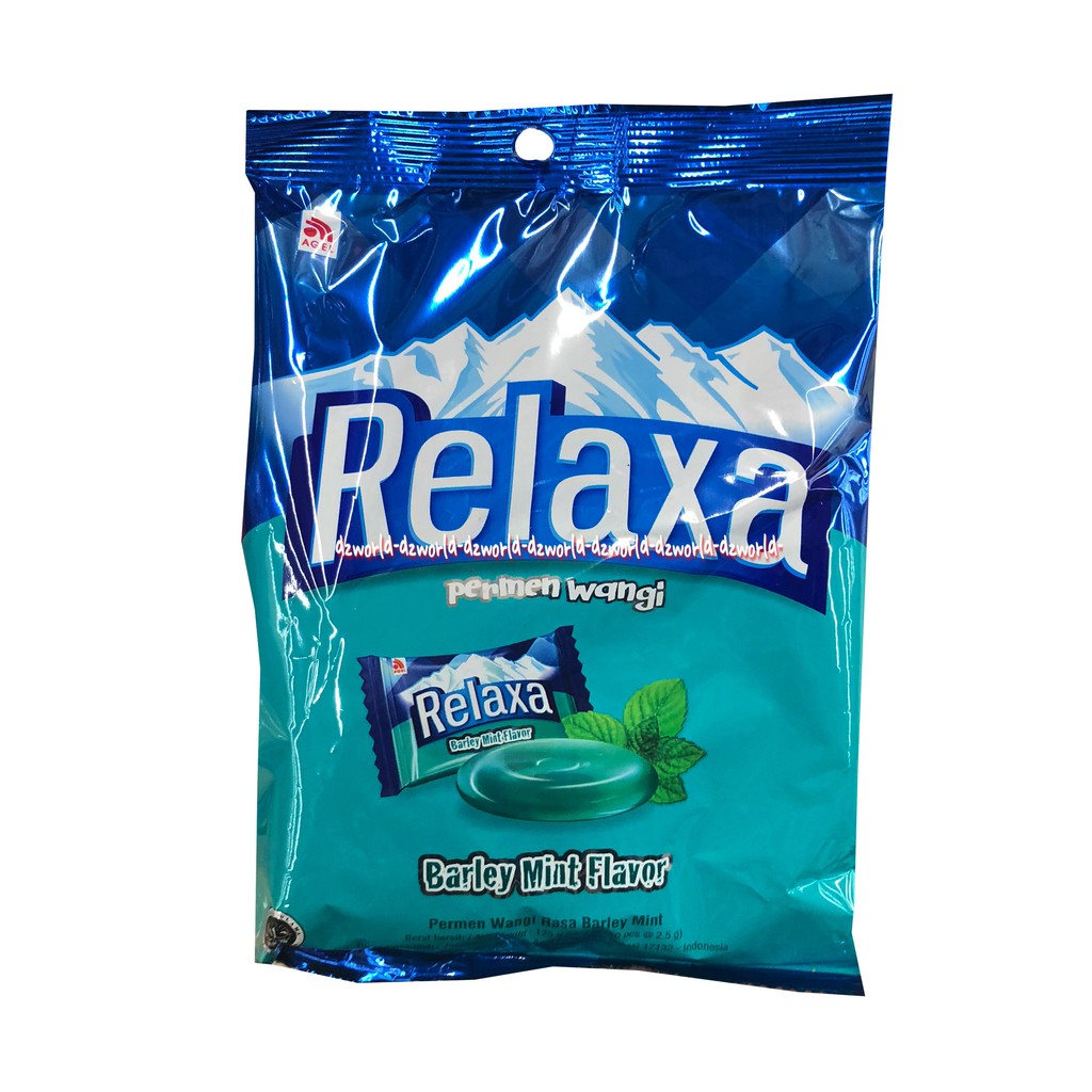 Relaxa Permen Wangi 150gr Barley Mint Flavor Permen Pelega Nafas Tenggorokan Relaxxa