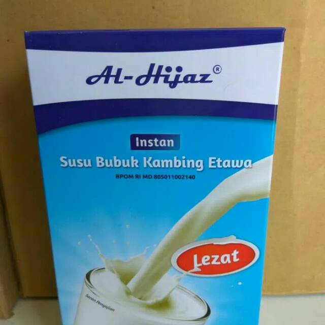 

Susu Bubuk Kambing Instant ETTAWA Al-Hijaz 250 gr