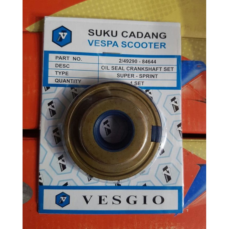 Seal Kruk As Vespa Super Sprint