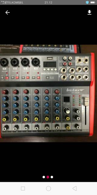 Mixer betavo BT-808.USB musik.bisa efex