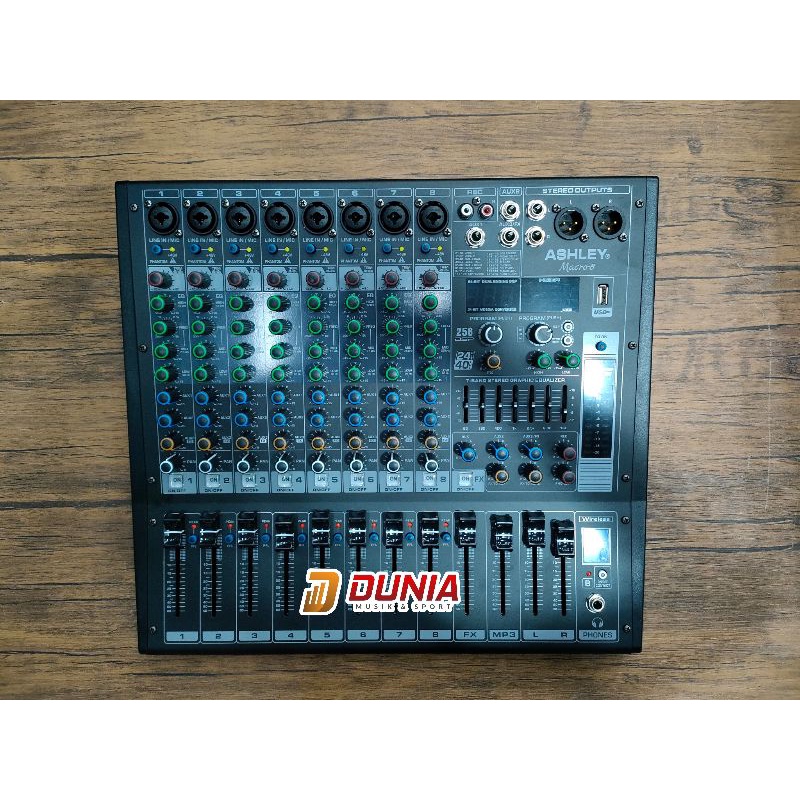 Mixer Ashley Macro 8 Channel Original