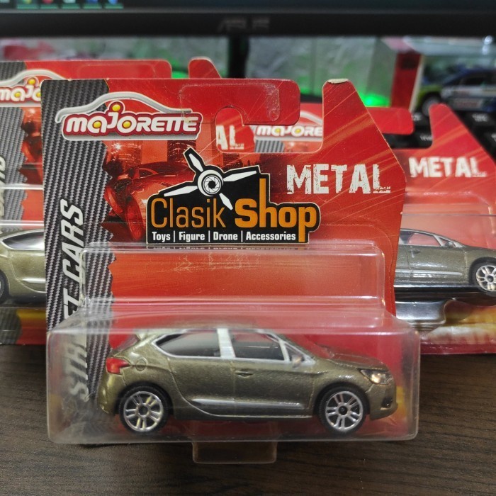Majorette Street Cars Metal 1:64 Citroen DS4 Brown Gold RARE