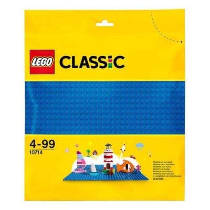 LEGO 10714 Blue Baseplate Base Plate 32x32 City Town ORIGINAL