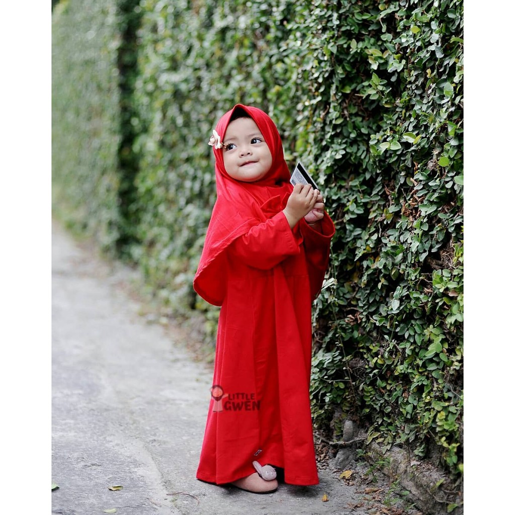 Gamis Anak Perempuan Cantik / Gamis Bayi Newborn / Baju Muslim Anak Perempuan Falisha