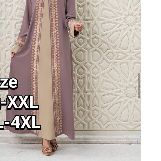 ✾ gamis terbaru 2021 modern remaja dubai maxy kekinian ukuran jumbo size L XL XXL XXXL XXXXL ☞
